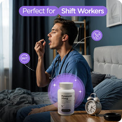 Balancebreens 20mg melatonin promotes relaxation for deeper rest.