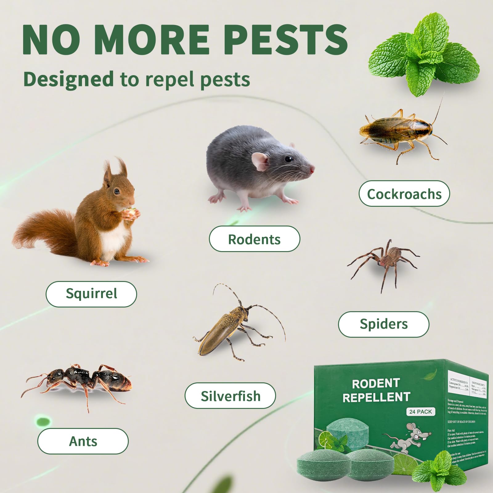 Balancexlite Plus pellets placed along wall deter rodents effectively