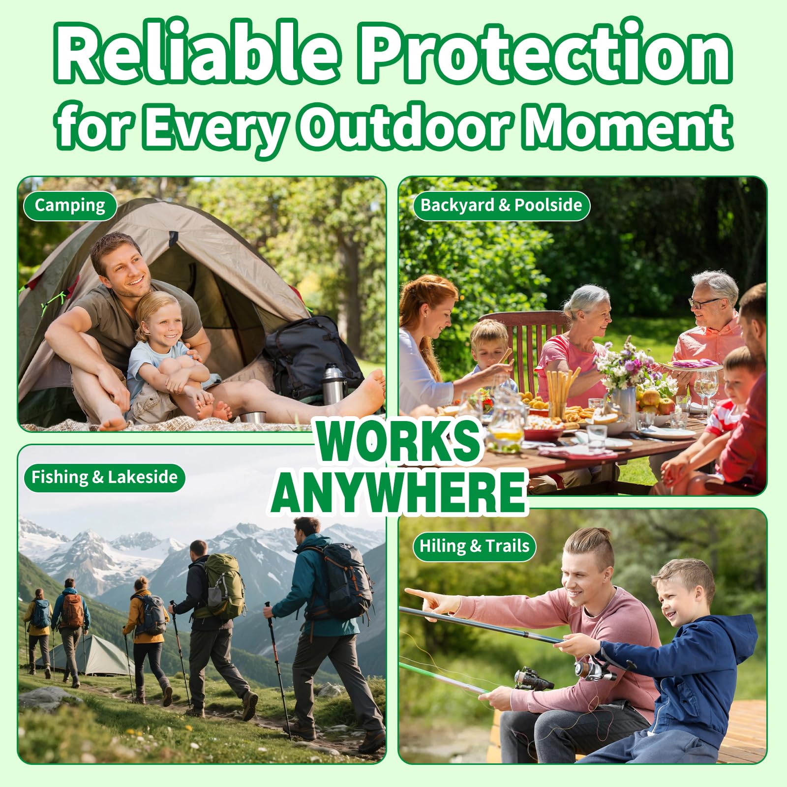 Balancexlite Plus travel kit in backpack for on-the-go pest deterrence.