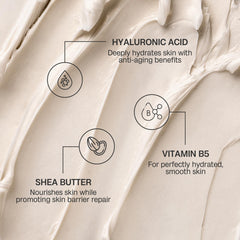 Bali Body Gradual Tanning Butter cream swirl highlights hydrating texture.