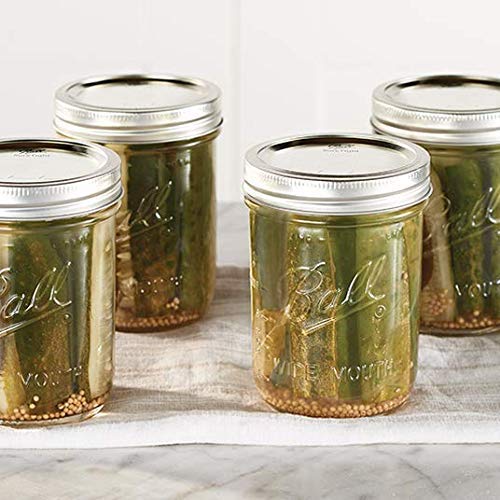 Ball wide-mouth pint jar makes storage and preserves simple.