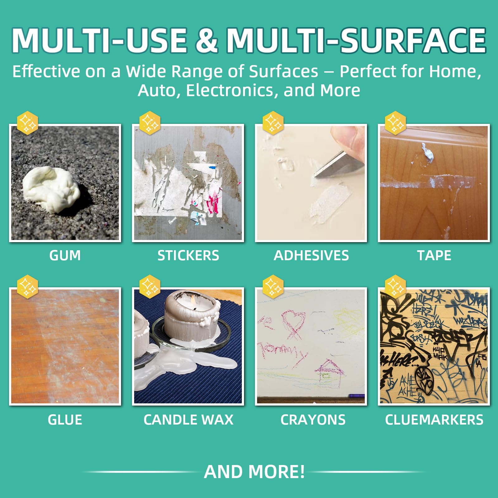 Balldanlu scraper lifts adhesive from glass without scratching.