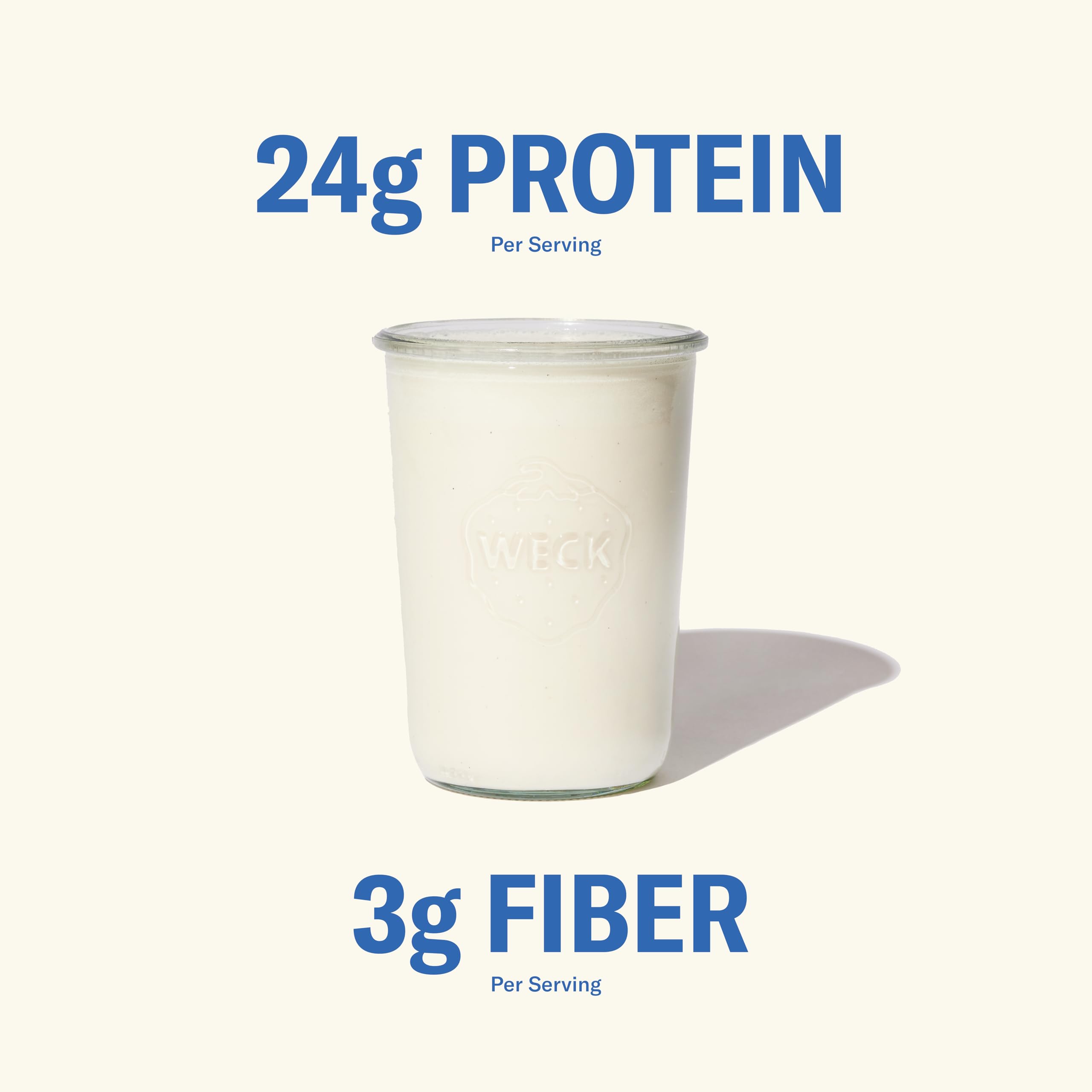 Ballerina Farm prebiotic fiber powder closeup for daily boost.