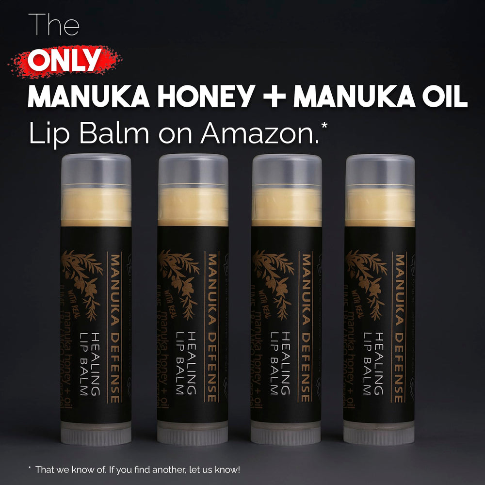 BALM OF GILEAD Manuka Defense tube close-up highlighting cooling peppermint for refreshing sensation