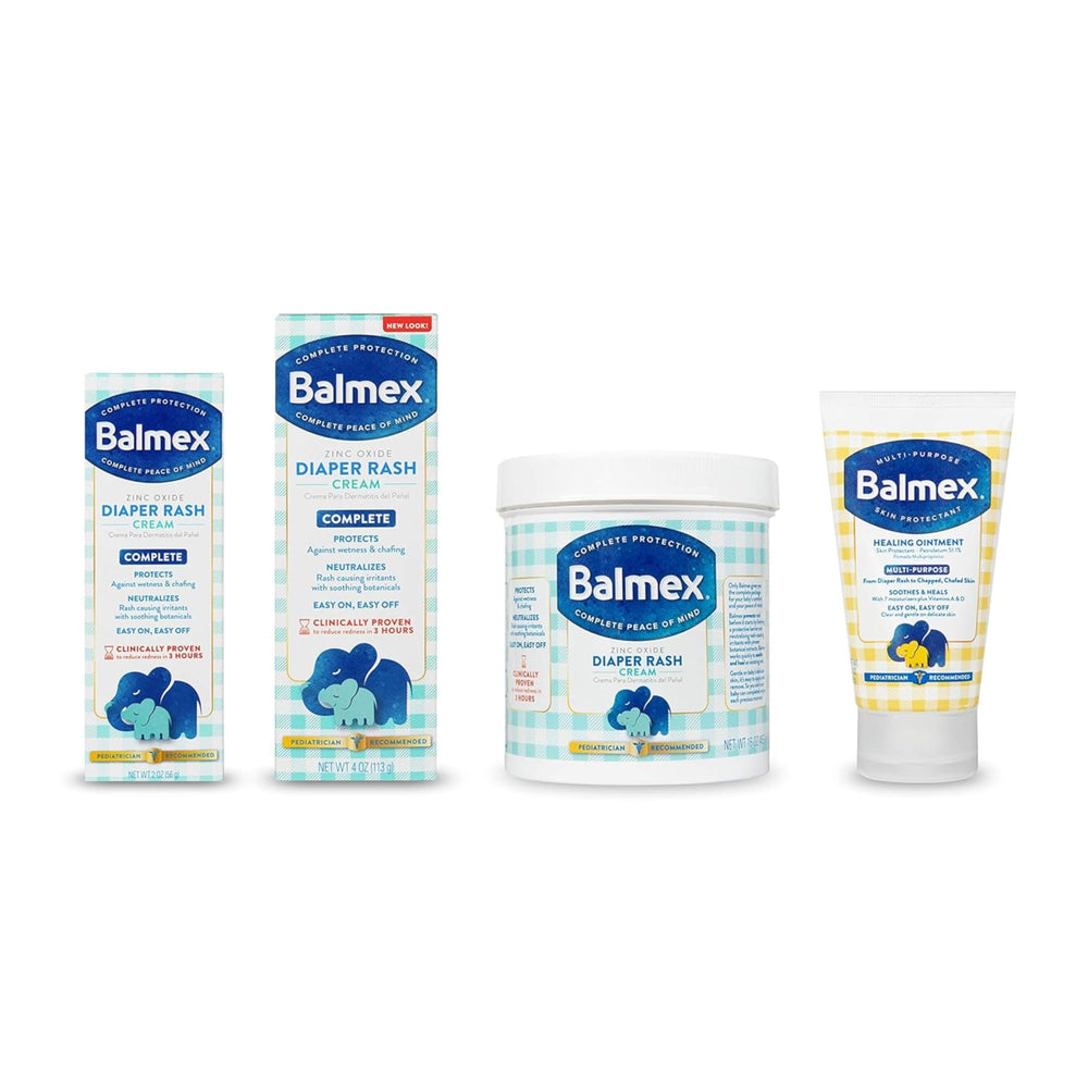 Balmex creates barrier protection to keep skin dry and comfortable.