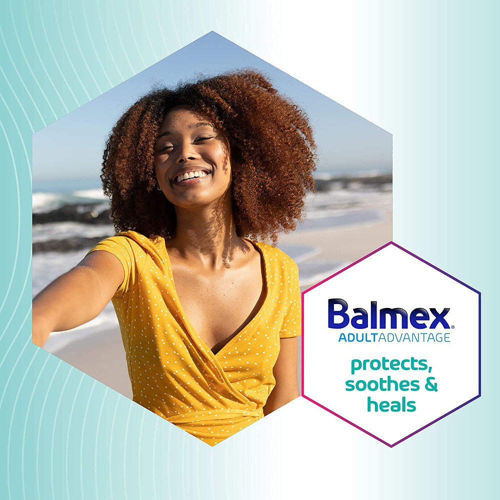 Balmex cream with neutral scent suitable for discreet daily wear.