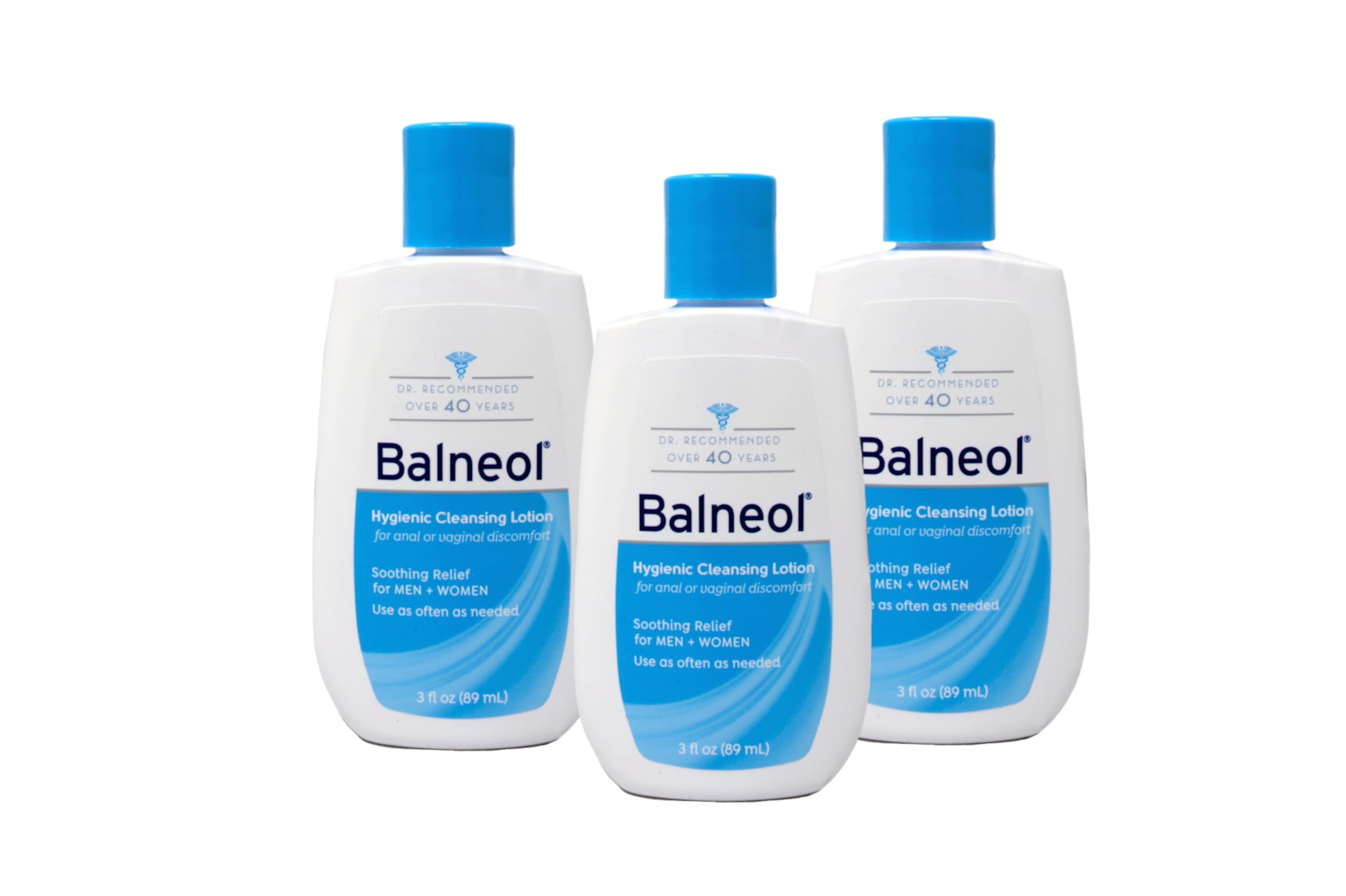 Balneol cleansing lotion 3oz bottle pack for gentle cleansing and soothing comfort.