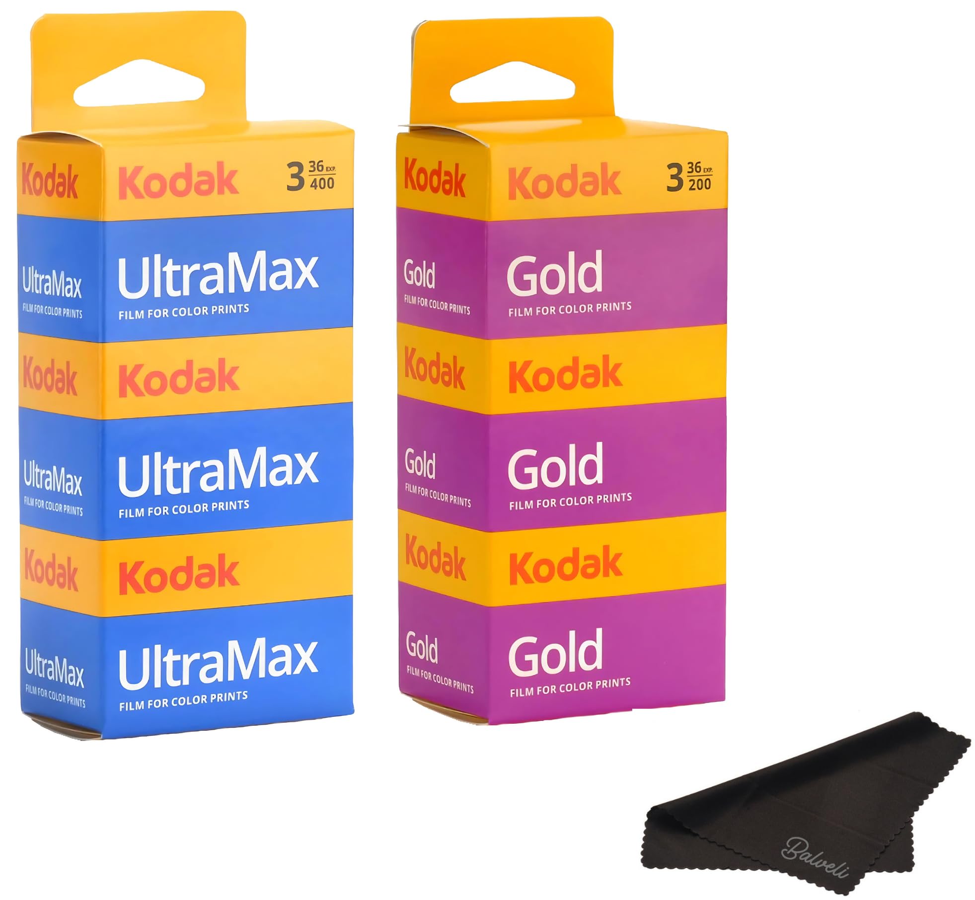 Balveli Kodak kit highlights vivid colors and fine grain for true-to-life tones.