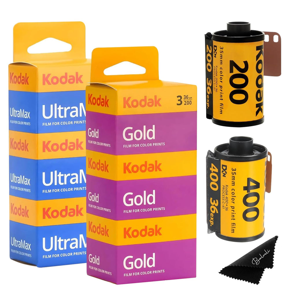 Balveli Kodak Ultramax 400 bundle offers versatile film for varied lighting conditions.