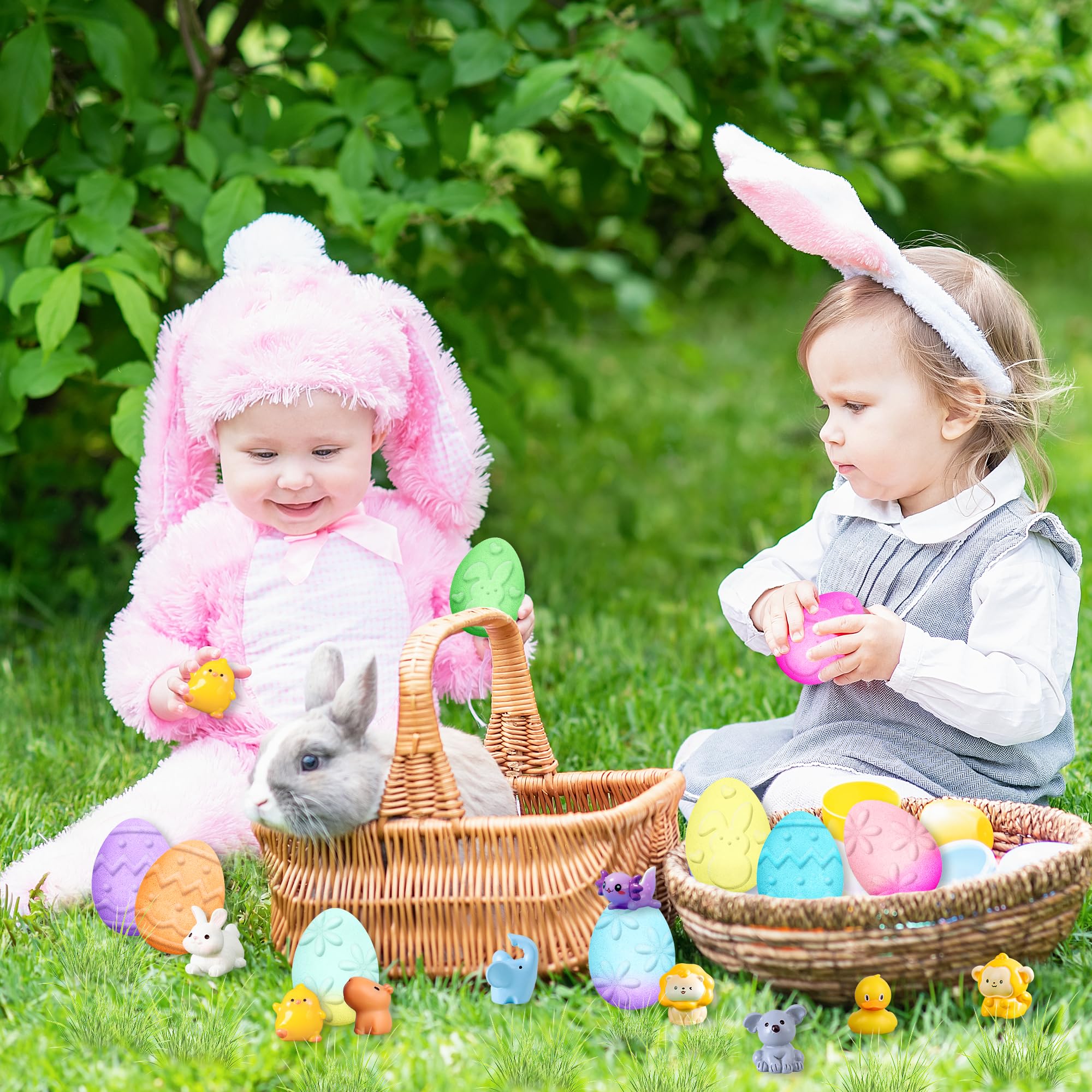 Gift-ready Bamamon packaging makes Easter basket stuffing easy.