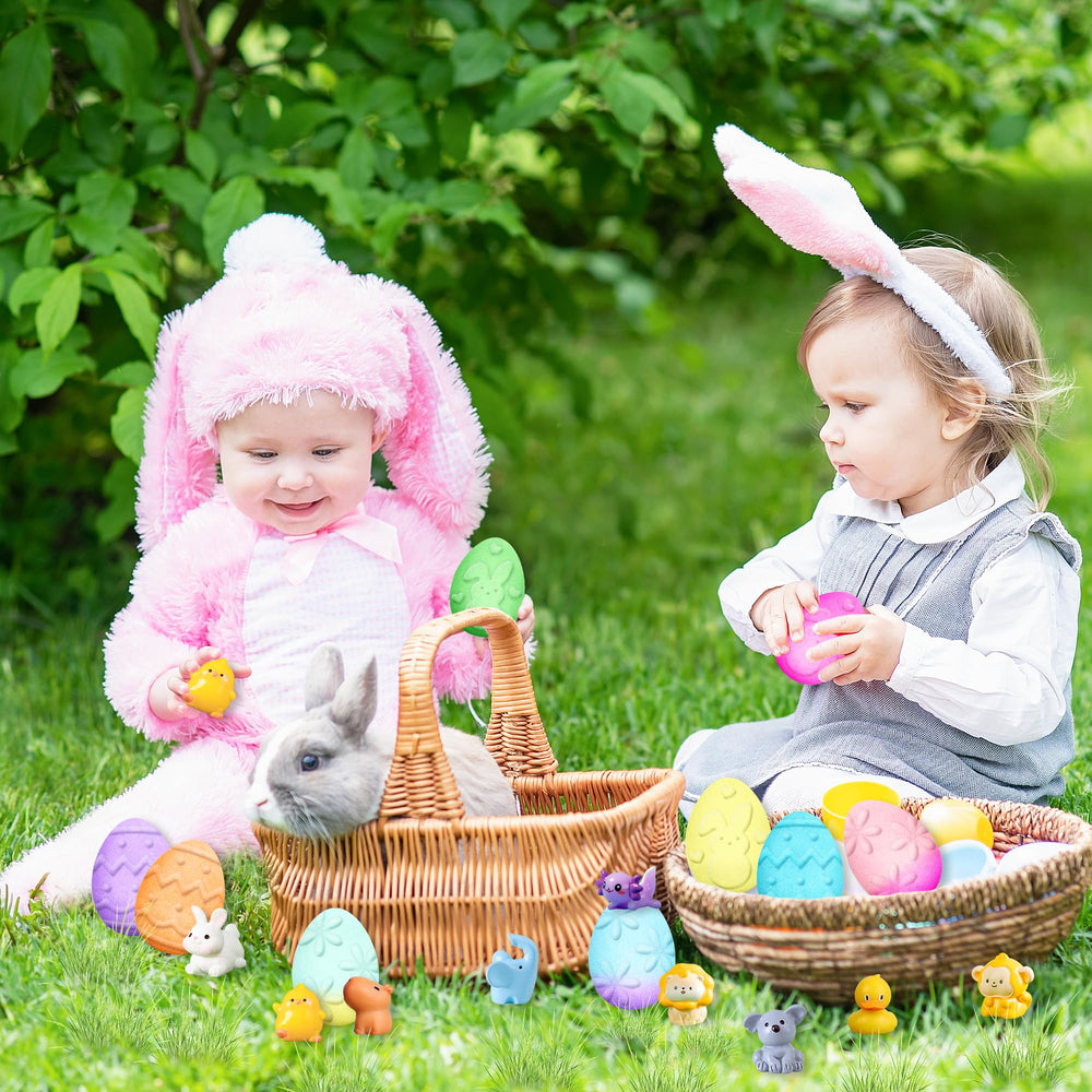 Gift-ready Bamamon packaging makes Easter basket stuffing easy.