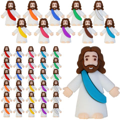 Bamamon little Jesus figurine 30pc pack for Easter gifting and classroom decor.