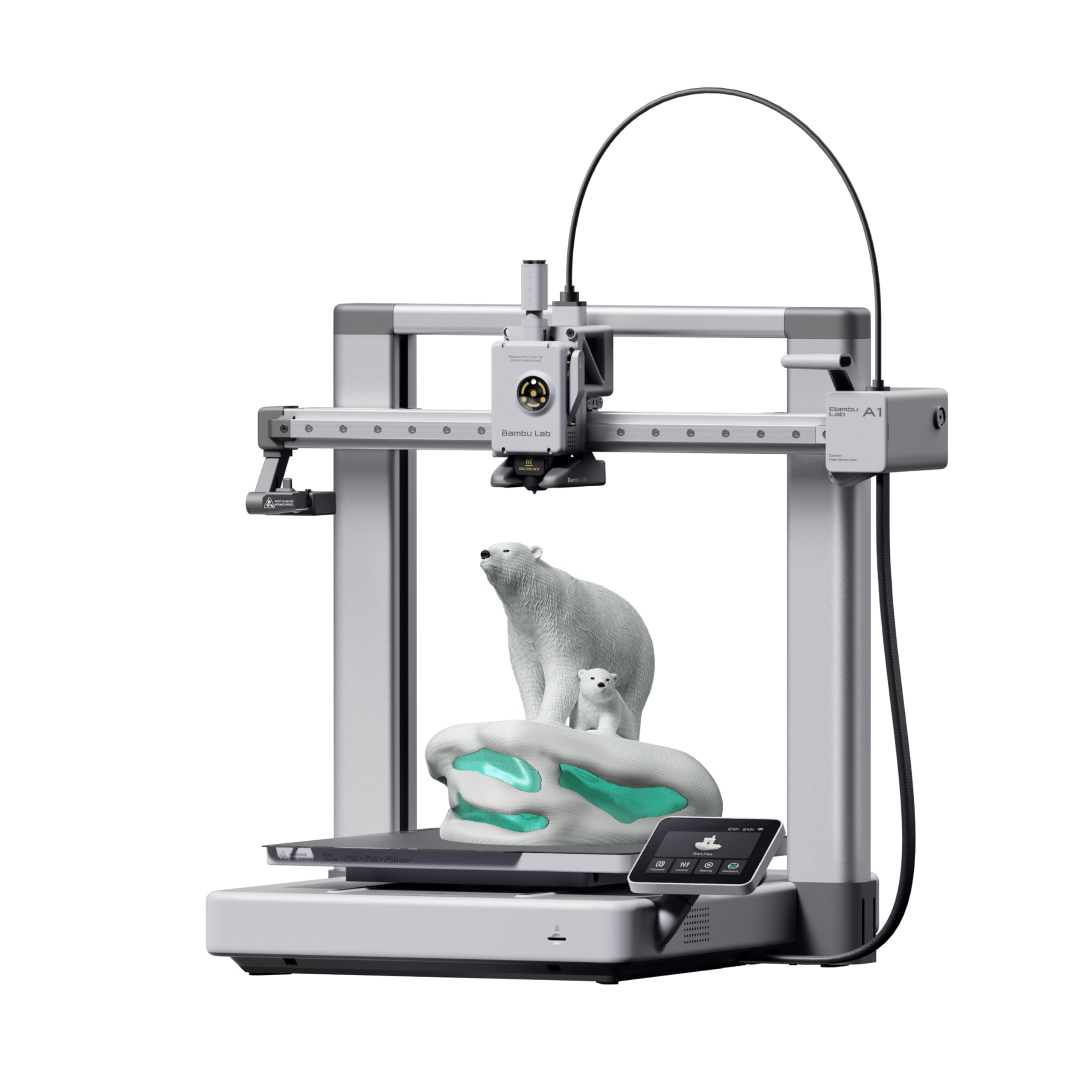 BAMBULAB A1 high speed precision prints demonstrate fast, accurate layers.