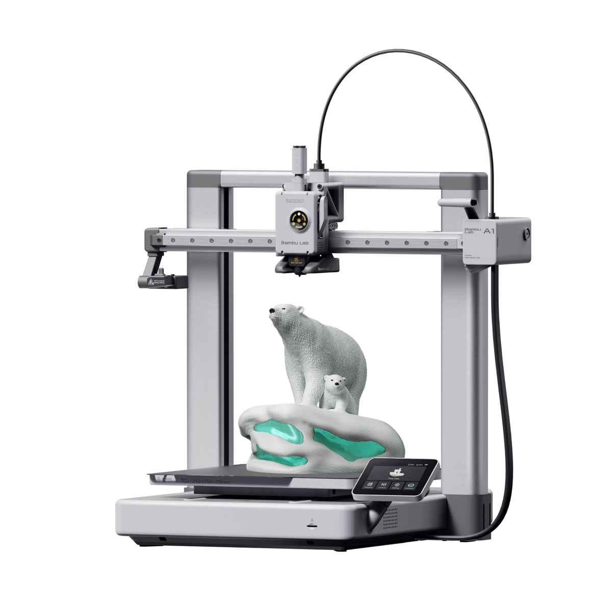 BAMBULAB A1 high speed precision prints demonstrate fast, accurate layers.