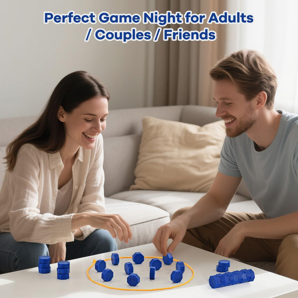 Bameca magnetic chess in action for family challenges.