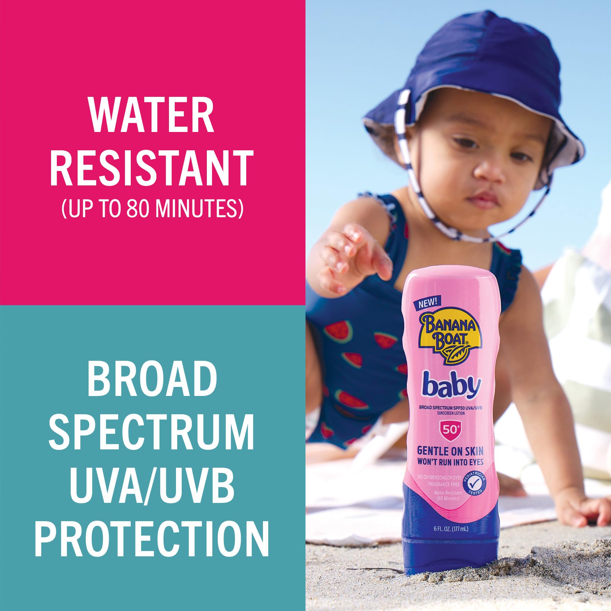 Banana Boat Baby Sunscreen broad-spectrum UVA/UVB protection