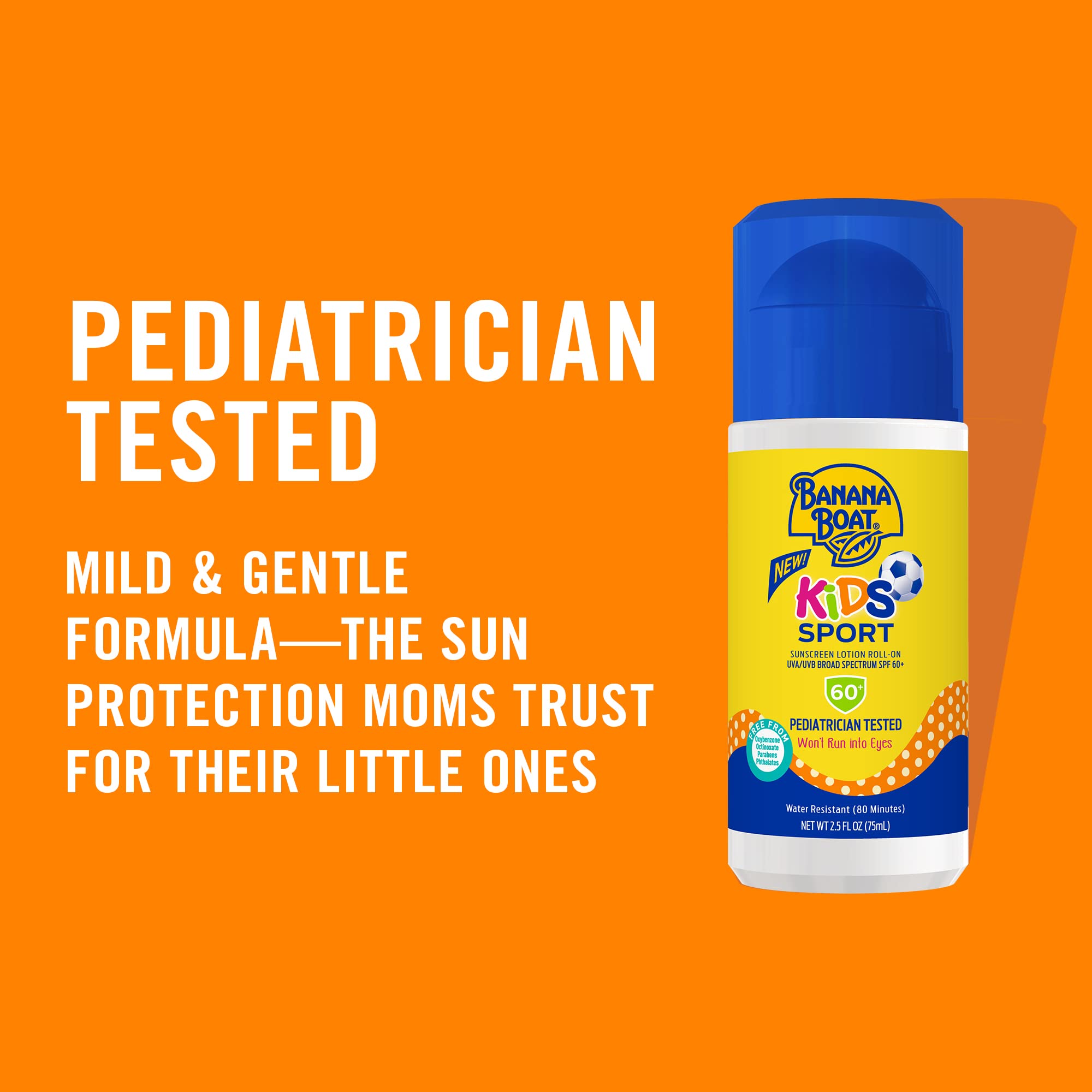 Banana Boat oxybenzone-free formula offers gentle protection without common irritants.