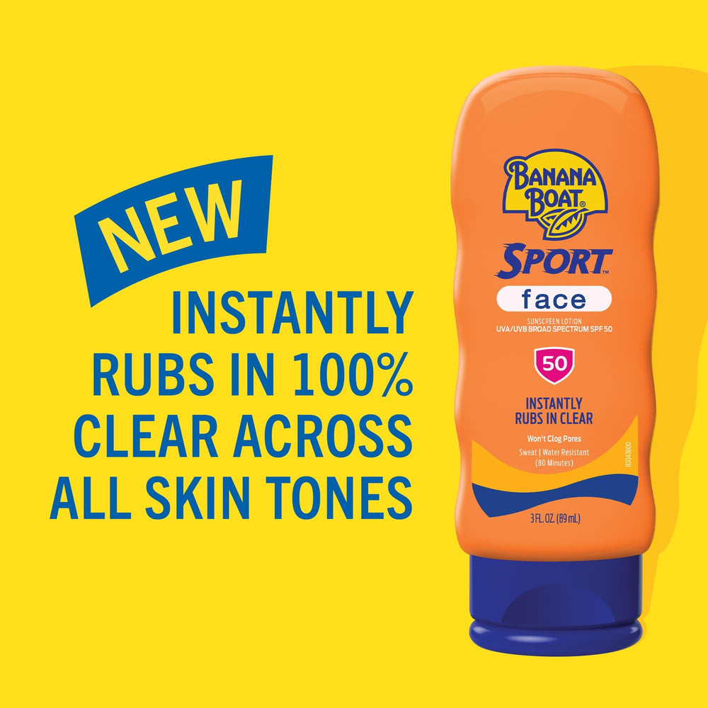 Banana Boat SPF 50 UVA UVB protection for daily sun defense