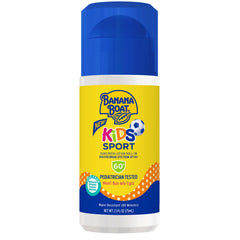 Banana Boat Sport Kids Roll-On bottle for easy, mess-free application during outdoor play.