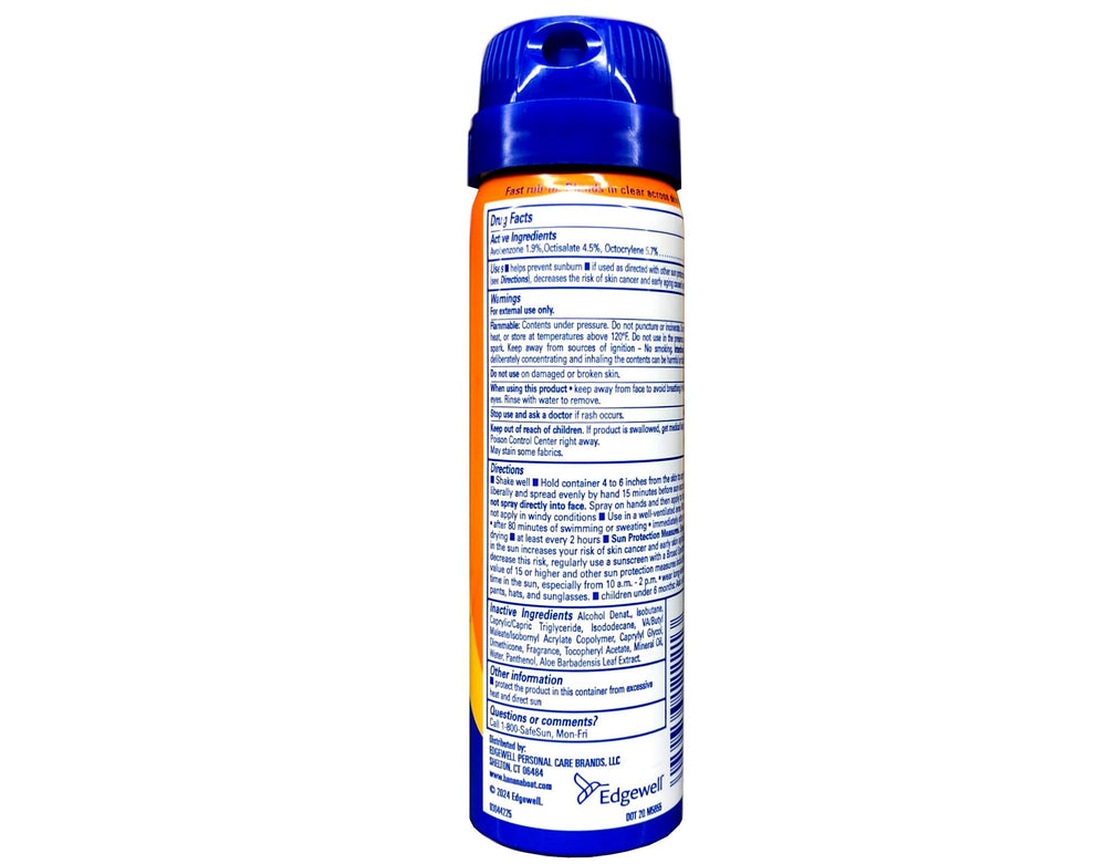 Banana Boat Sport SPF 30 easy-dispense bottle ready for workouts