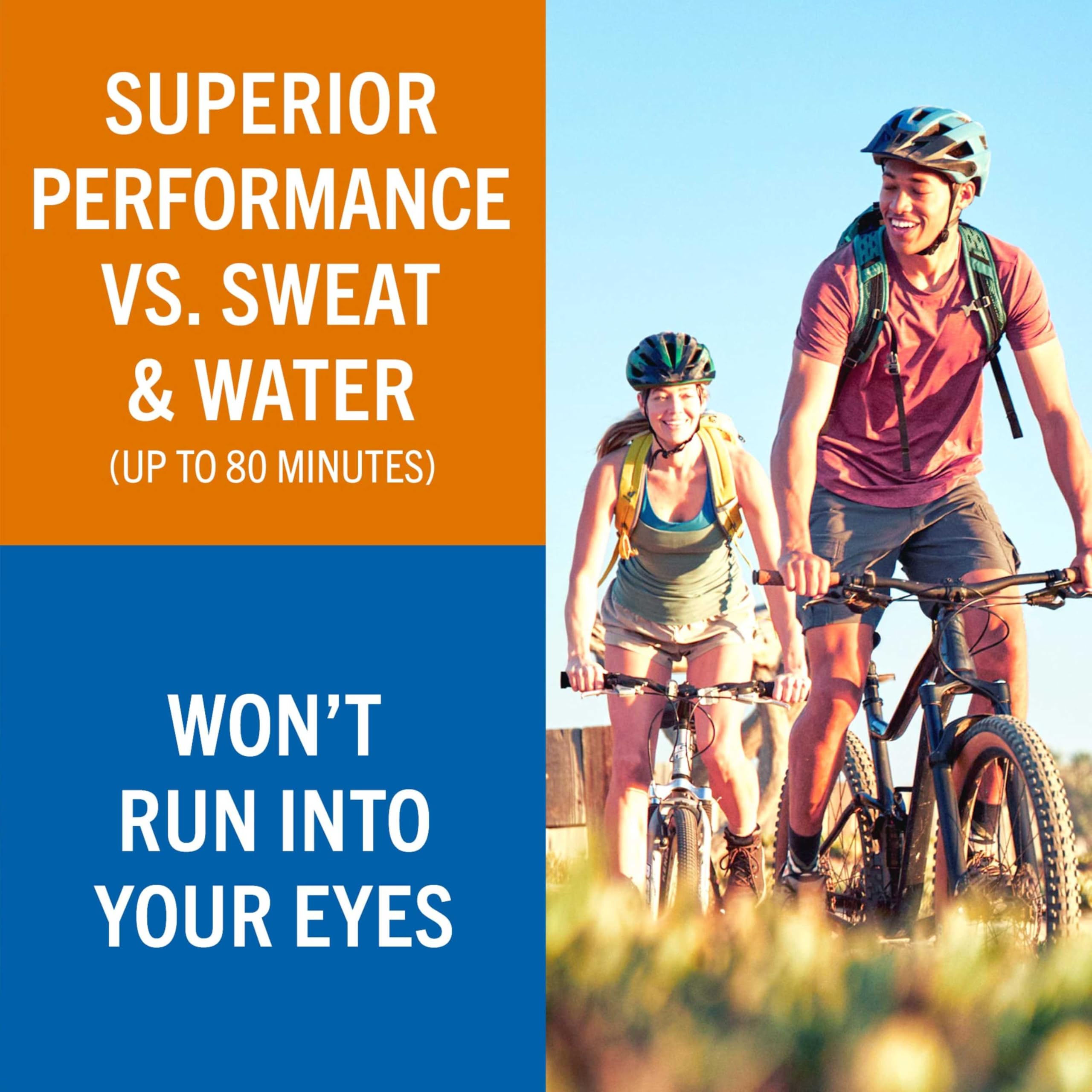 Banana Boat Sport Ultra SPF 50 spray athletes in motion outdoors