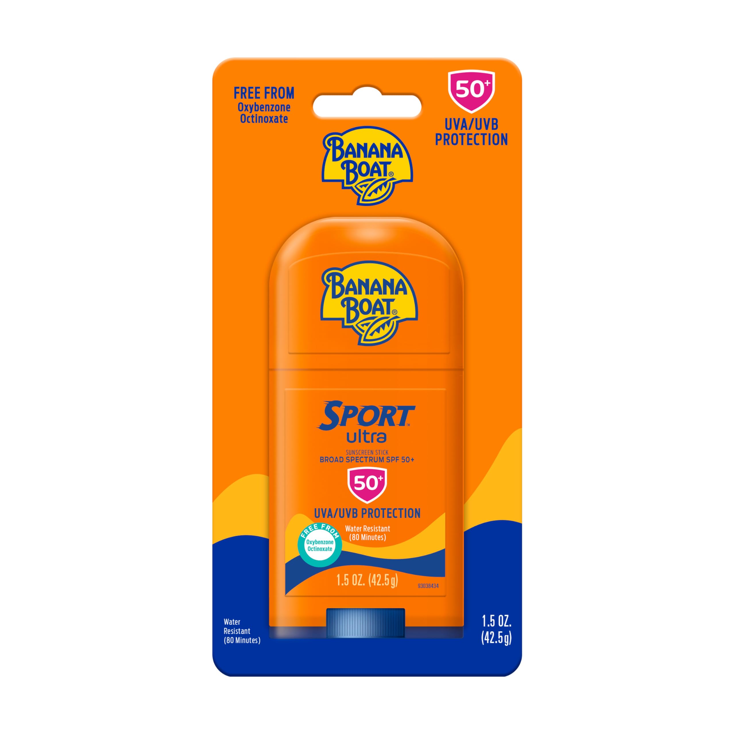 Banana Boat Sport Ultra SPF 50 stick with non-greasy feel during activity