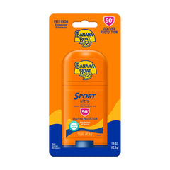 Banana Boat Sport Ultra SPF 50 stick with non-greasy feel during activity