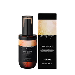 Bananal 2-in-1 Korean Hair Perfume Oil bottle delivers quick nourishment for smoother mid-lengths.