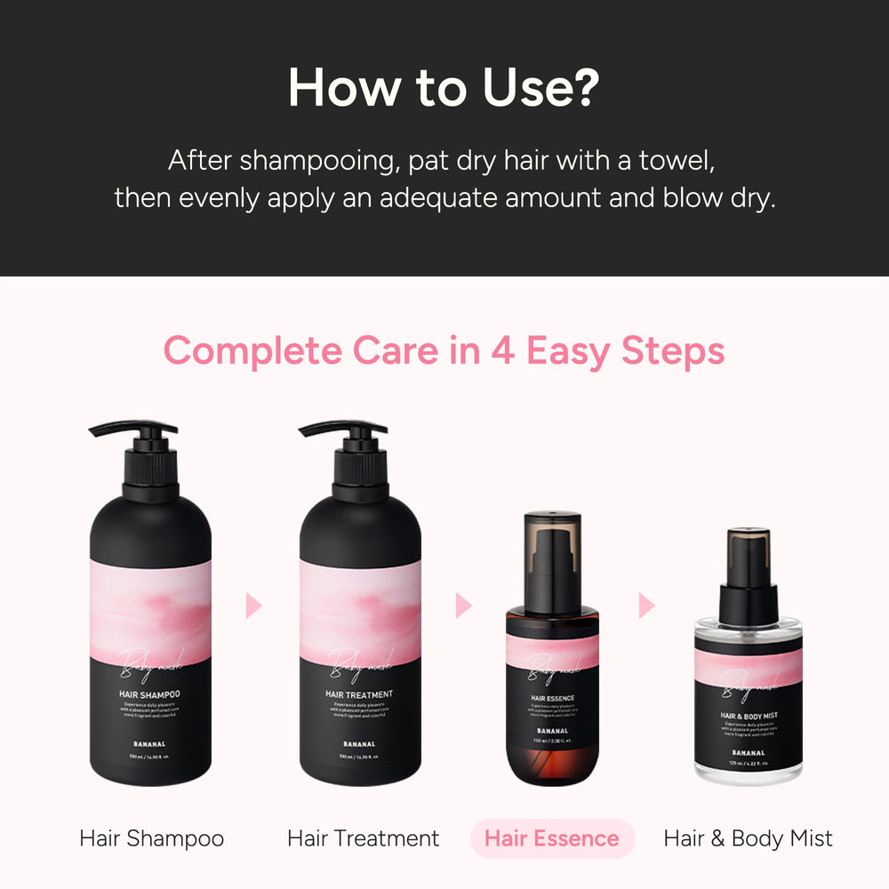 BANANAL packaging 100ml size shown for generous daily use