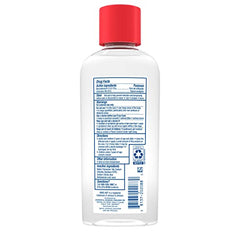 Band-Aid antiseptic cleansing liquid label showing benzalkonium chloride.