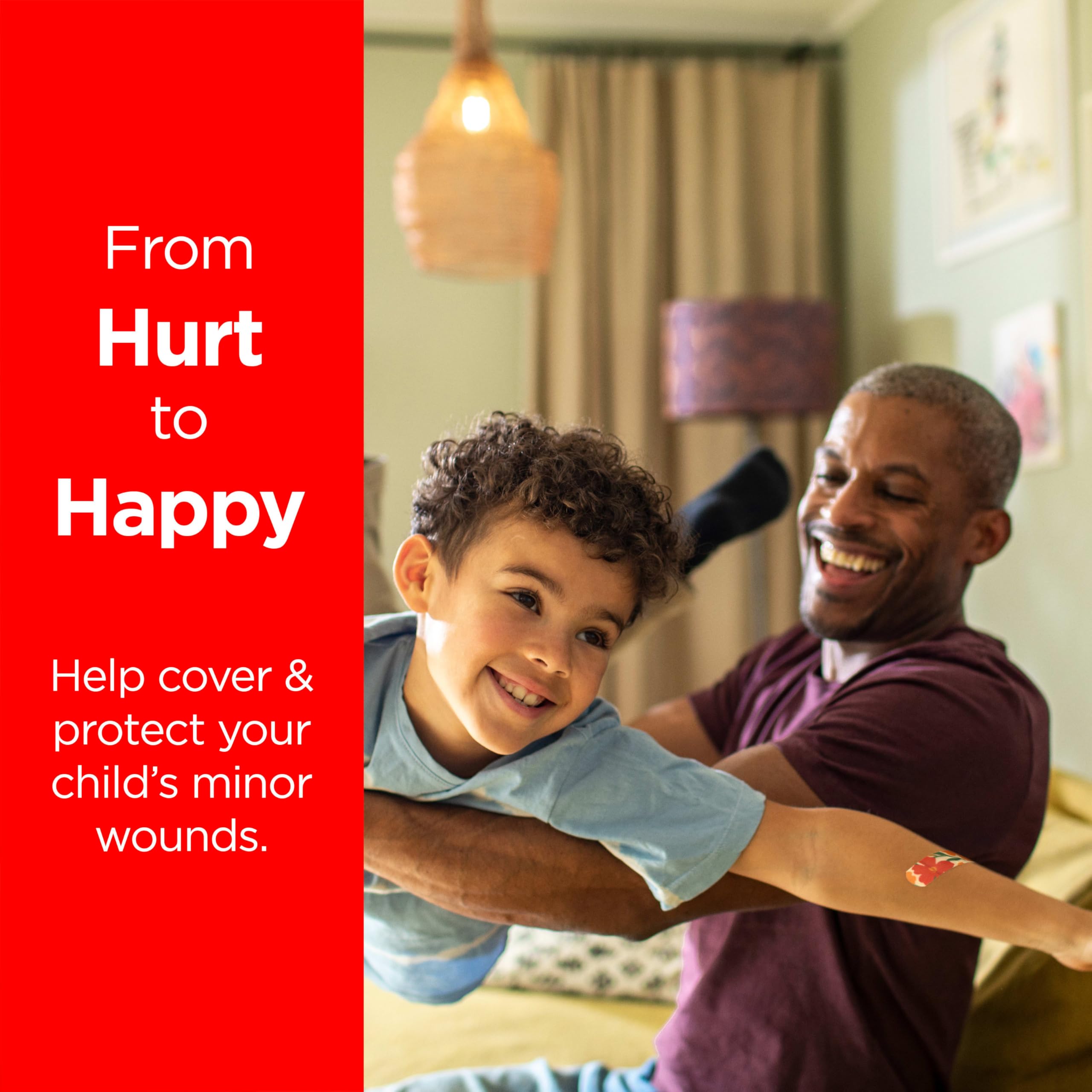 Band-Aid Minecraft bandages in soft, flexible material that moves with active children.
