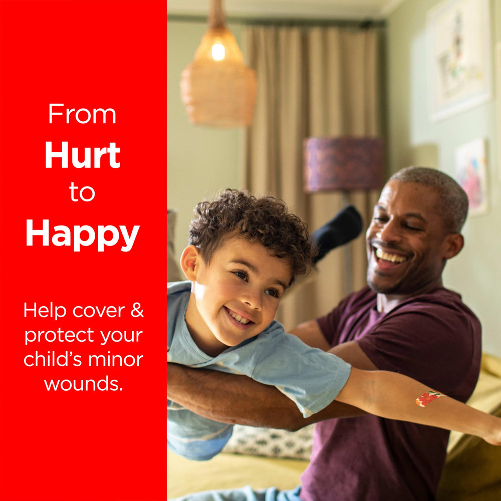 Band-Aid Minecraft bandages in soft, flexible material that moves with active children.