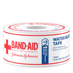 Band-Aid Water Block tape reinforces dressing stability for reliable wound care
