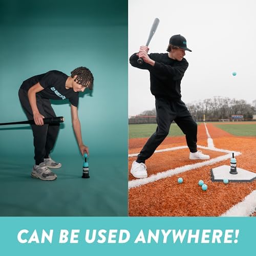 Durable rebound material resists crushing during full swings.