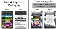 B&KM Farms heirloom seeds 50 varieties organized for planting and future harvests.