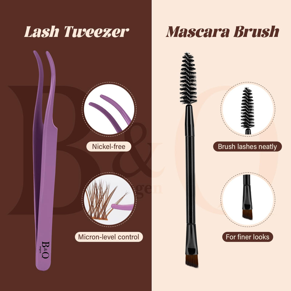 Removal cream and cleansing brush support gentle prep and aftercare.