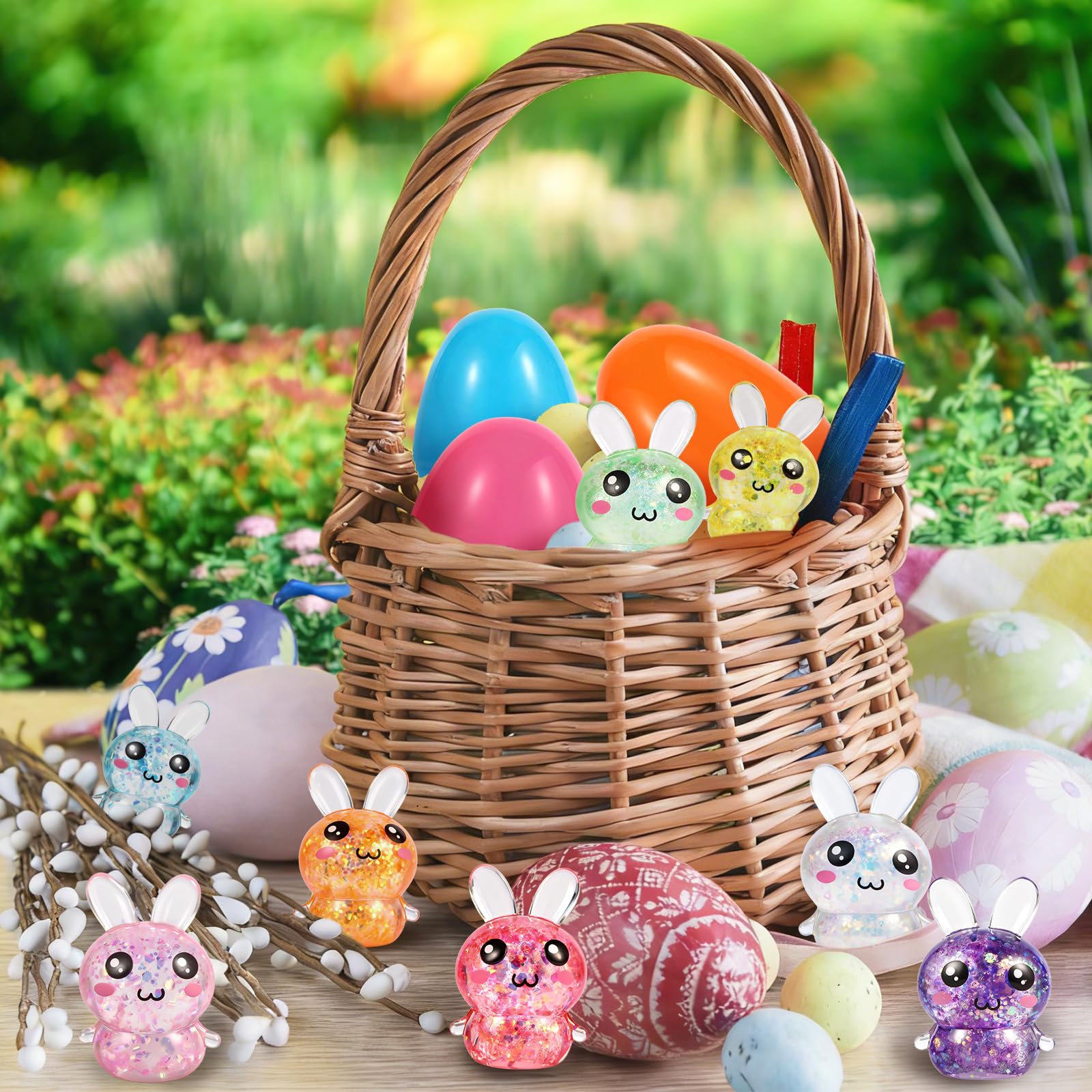 BANERLE bunny squishies made from non-toxic material for safe sensory play.