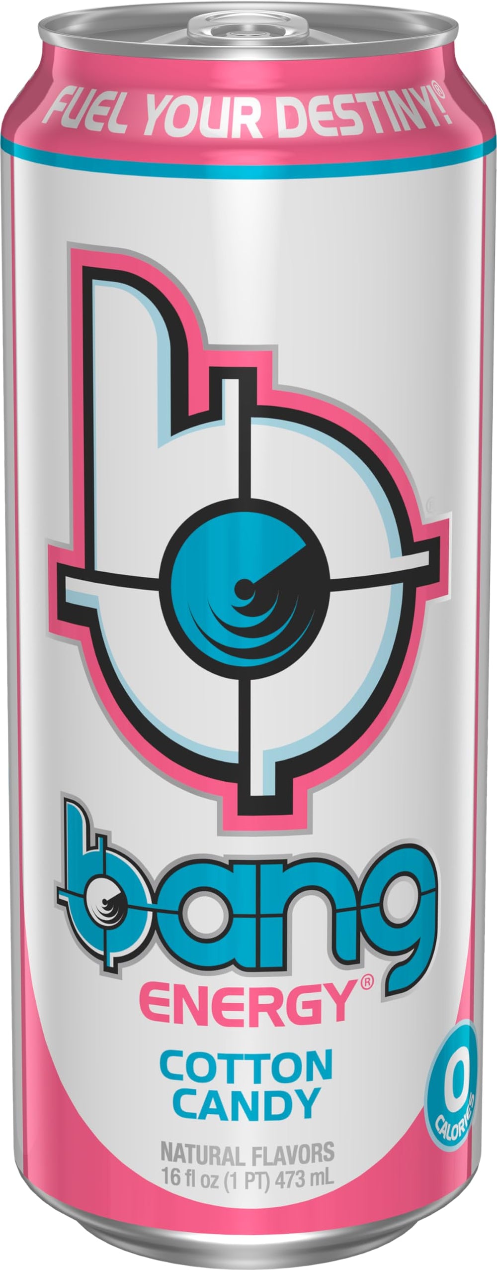 Zero-sugar Bang formula promotes sustained, crisp energy without calories