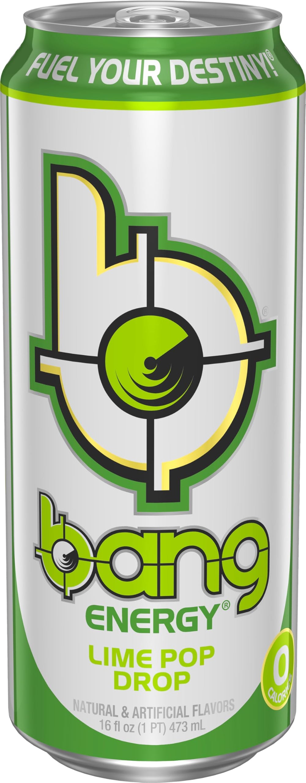 Bang Energy Lime Pop Drop pack 12 cans for convenient daily fueling