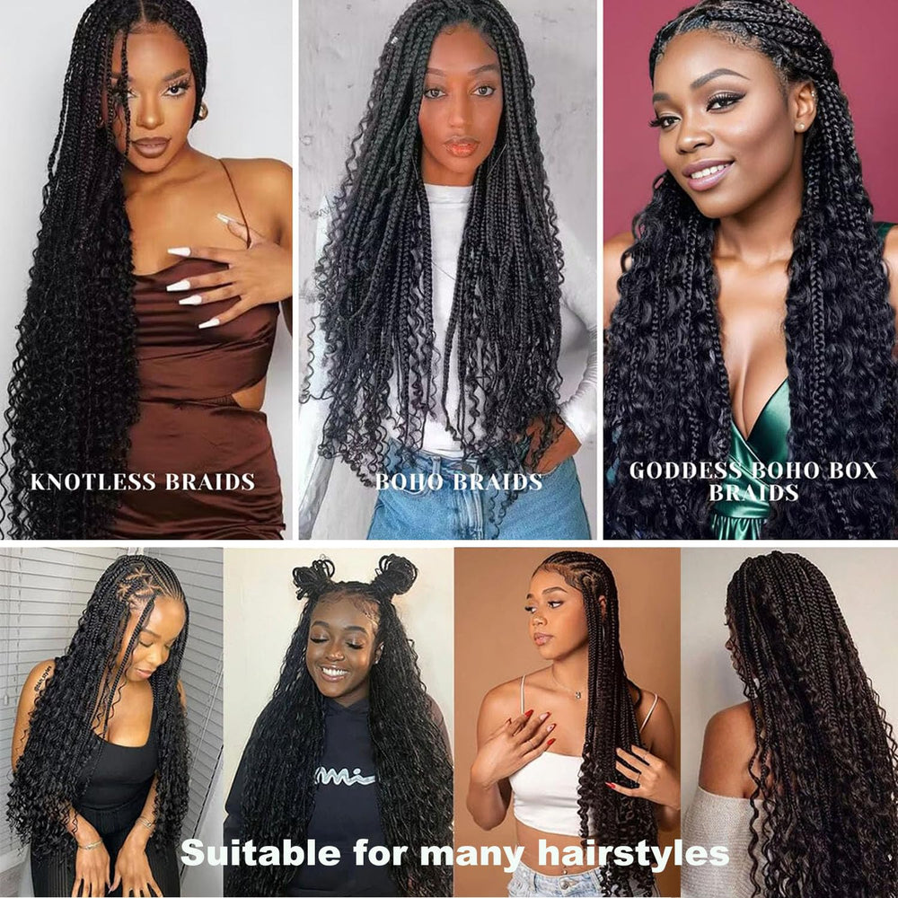 Bangxunk no-tangle no-shedding bulk hair reduces daily irritation.