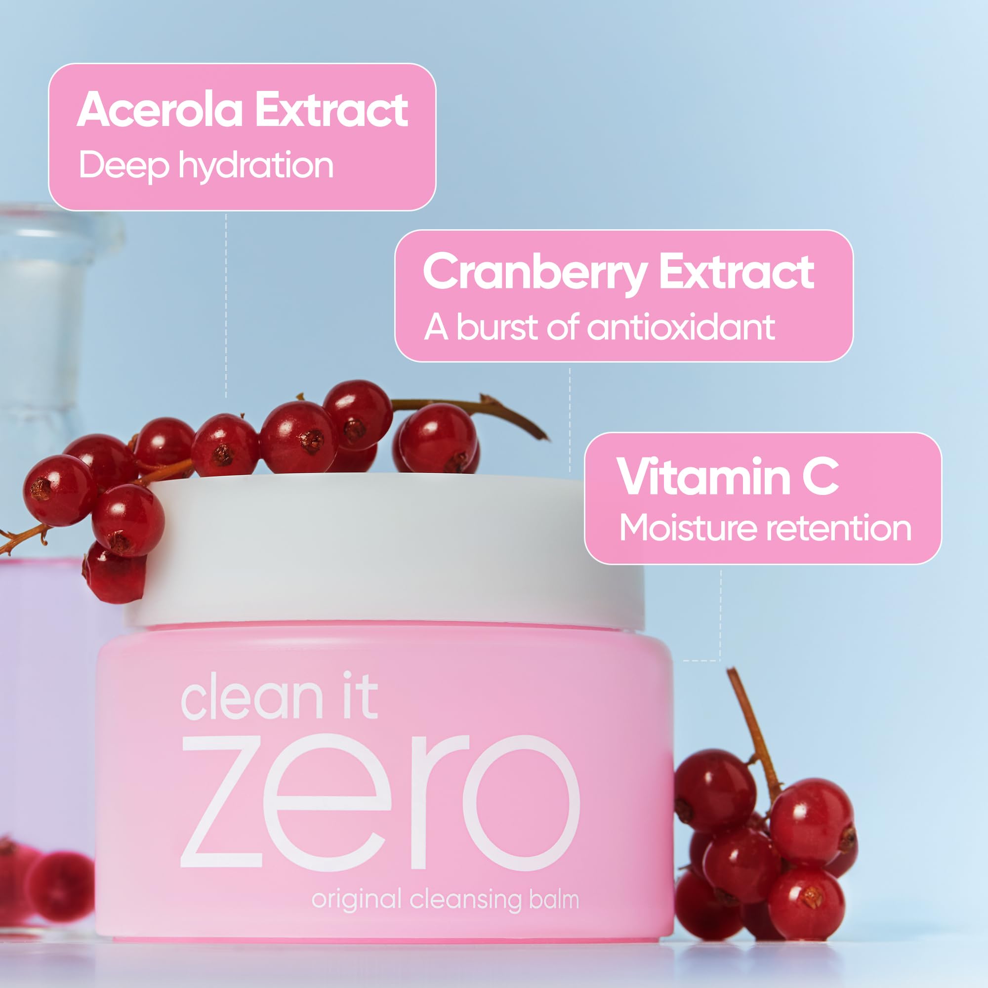 BANILA CO Clean it Zero Original applying balm on dry skin with circular motions