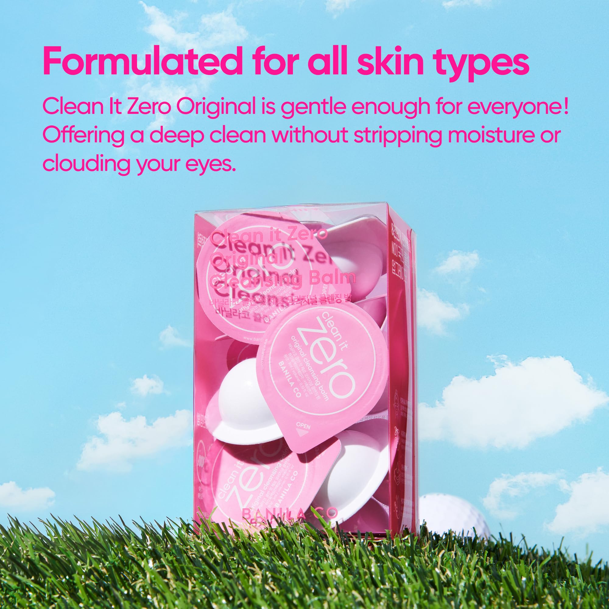 BANILA CO Clean It Zero removes waterproof makeup with a gentle cleanse