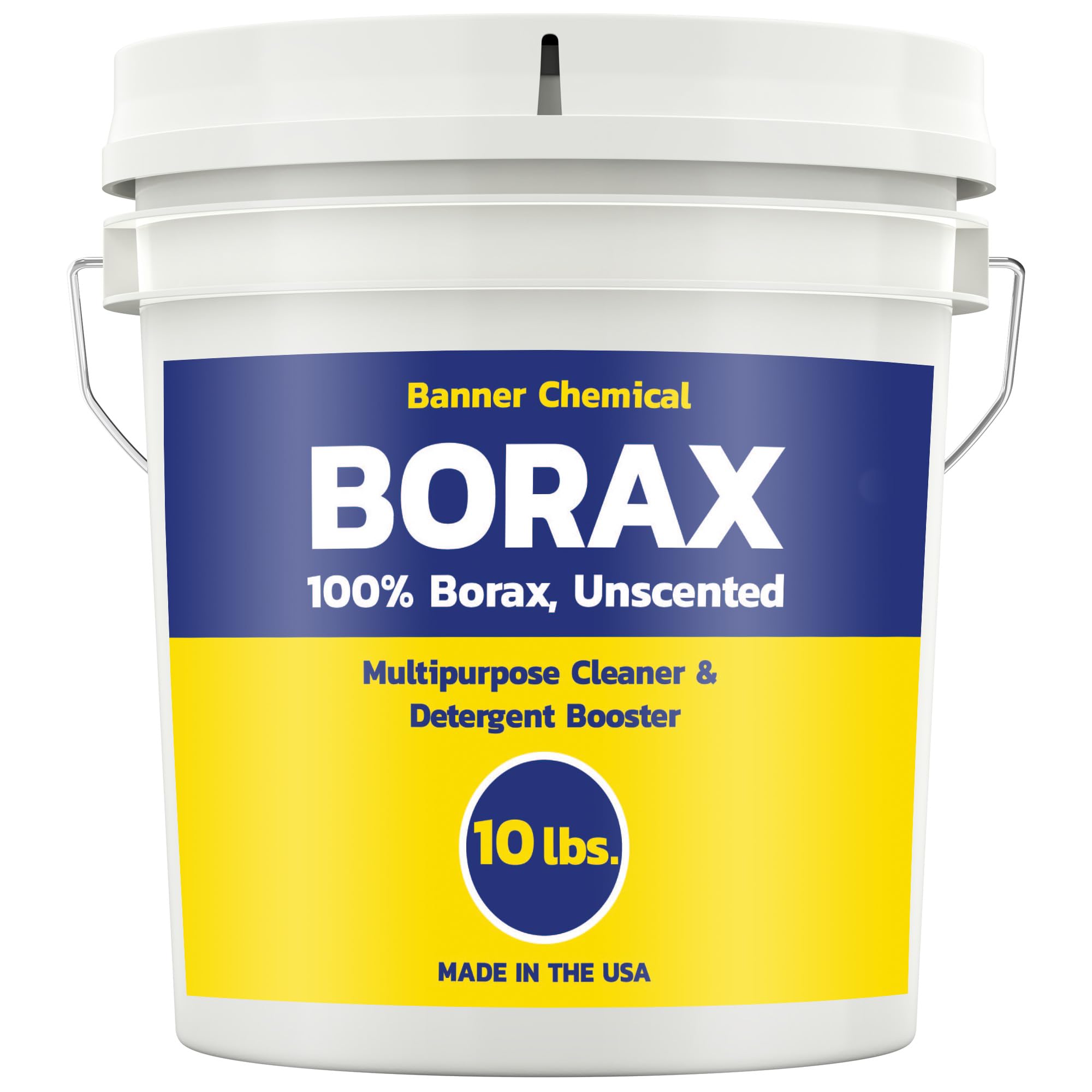 Banner Chemical Raw Borax bag front for bulk cleaning