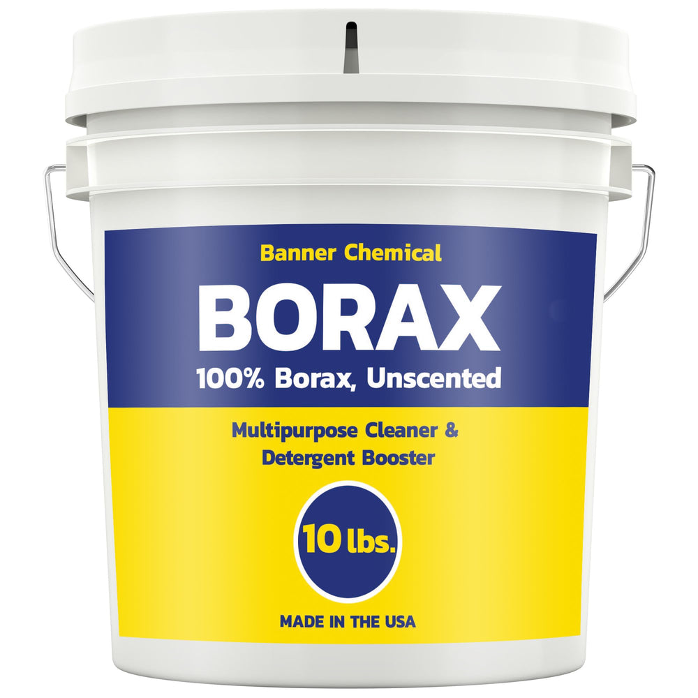 Banner Chemical Raw Borax bag front for bulk cleaning
