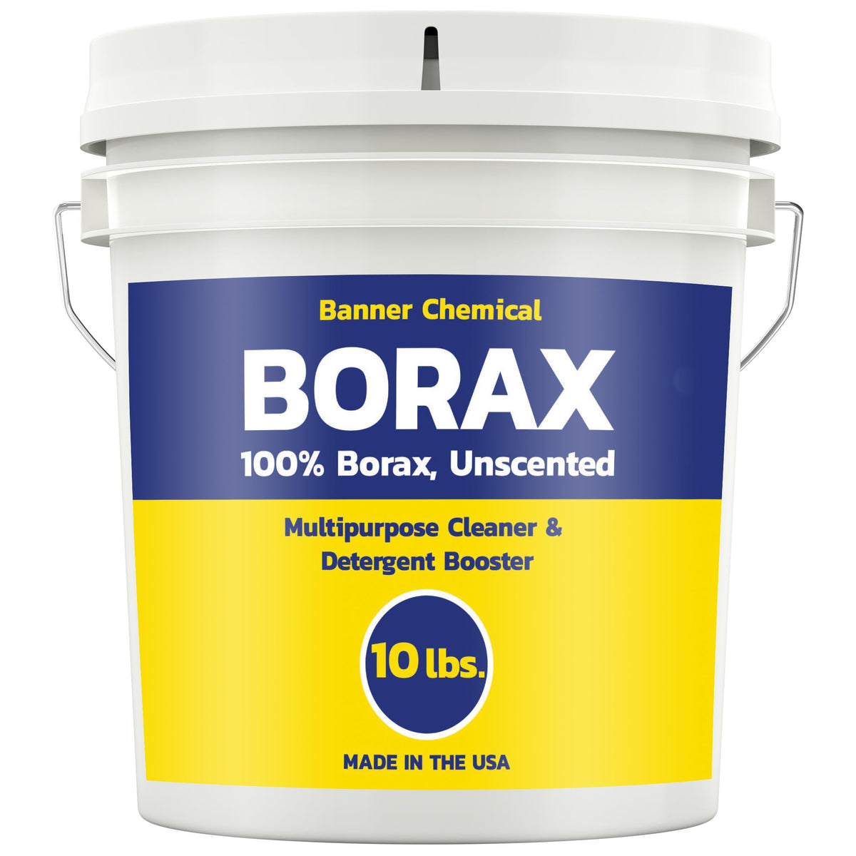 Banner Chemical Raw Borax bag front for bulk cleaning