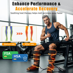 Banspol leg massager handheld controller for easy session control