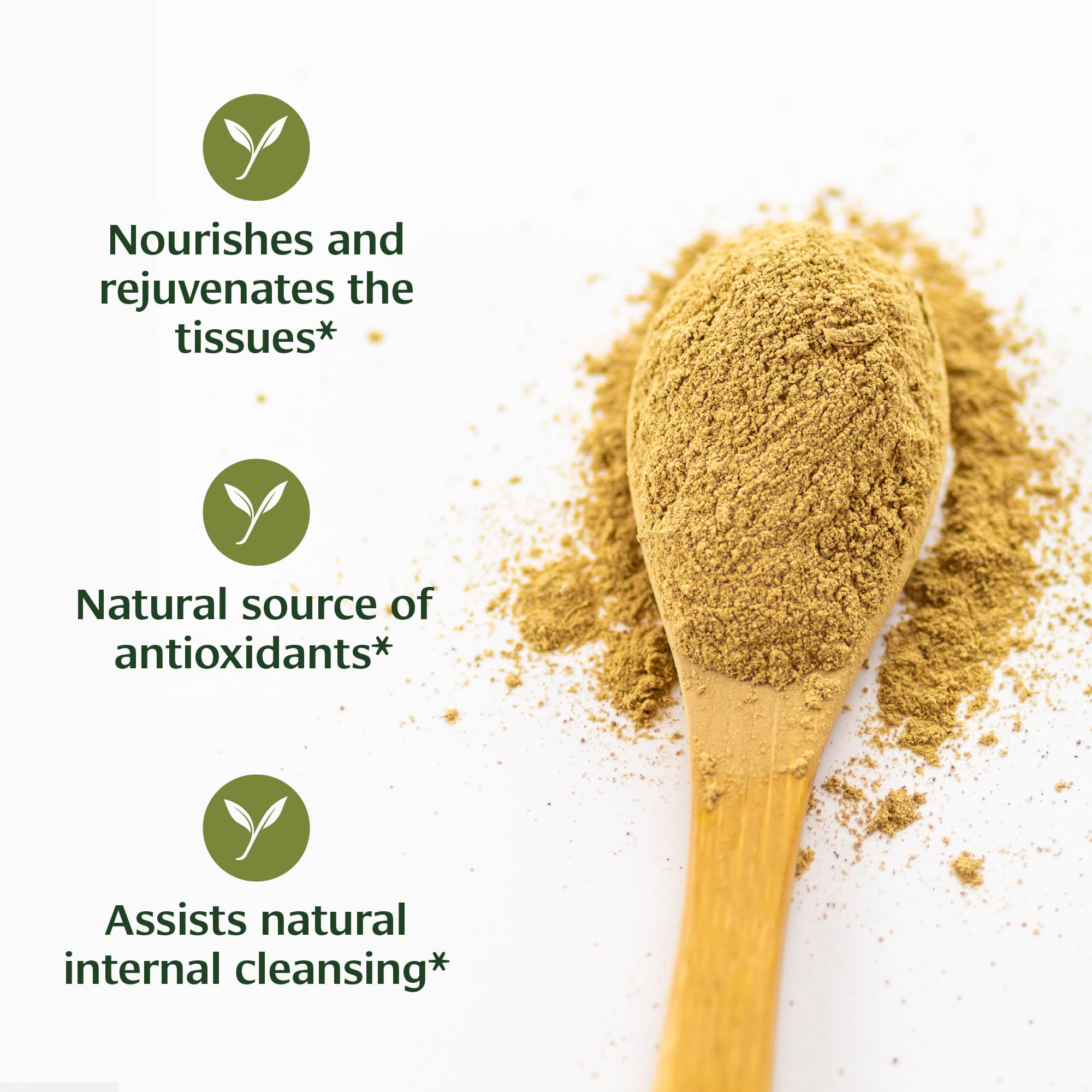 Banyan Botanicals Triphala packaging open to reveal organic label