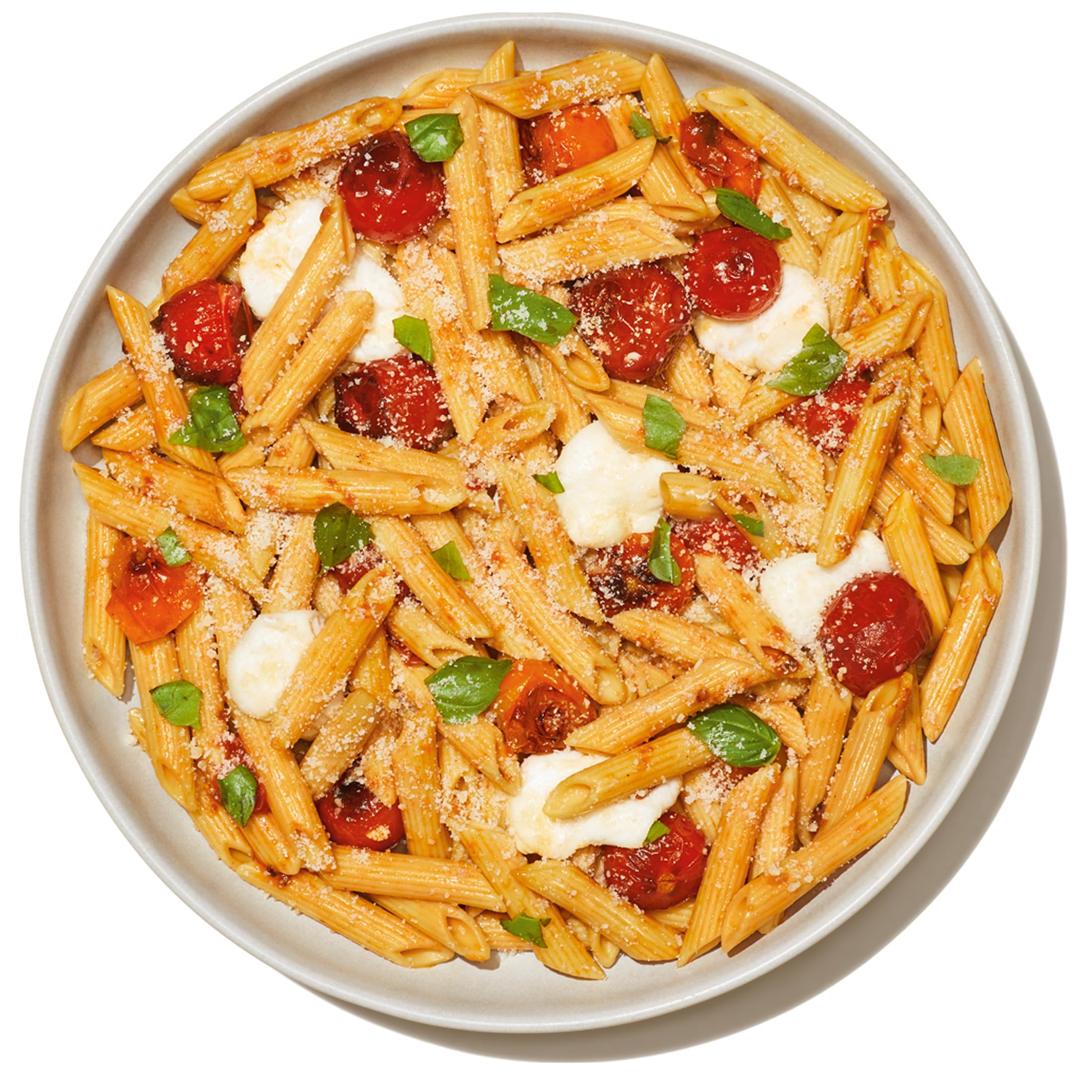Banza cooked-plate-rigatoni: robust bite ideal with hearty sauces