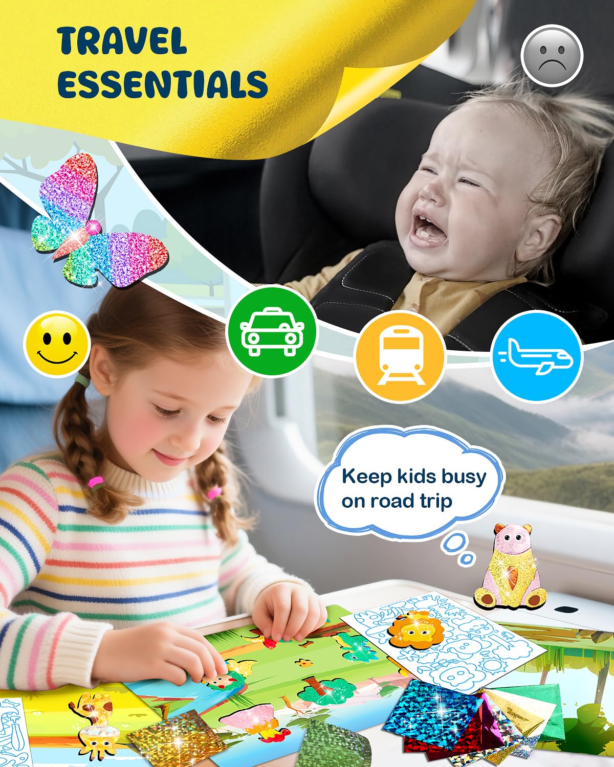 Baobrava princess canvas inspires imaginative play for kids.