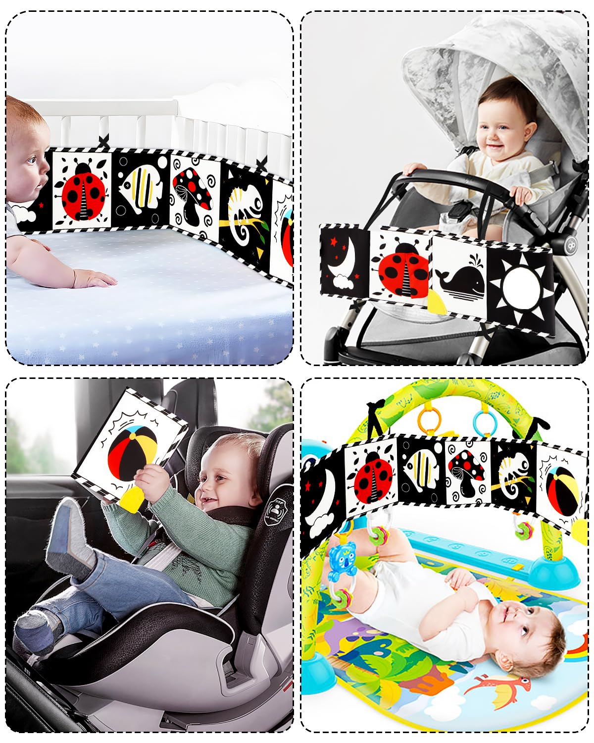 Baobrava portable rope attachment for crib or stroller use.